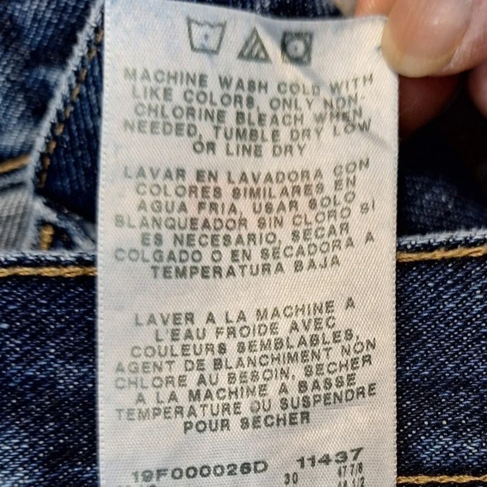 Wrangler‎ Jeans Mens 36x29 (Fits 36x29) Blue Denim Regular Fit Work Streetwear